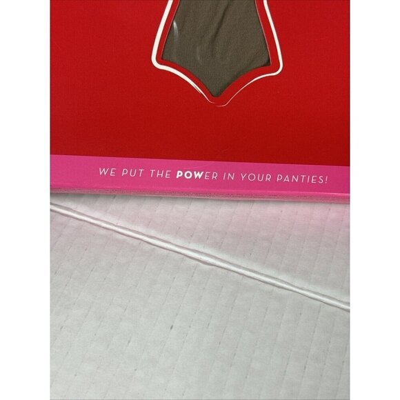Spanx Higher Power Panties M Taupe Tone High Waisted Shaper Brief NEW 8524 - Picture 5 of 11